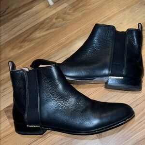 Louise et Cie Black Leather Chukka Boots